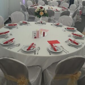 Belišator nudi prateću opremu za venčanja i događaje: stolice, stolove, rasvetu i još mnogo toga. Sve što vam je potrebno za savršen događaj!